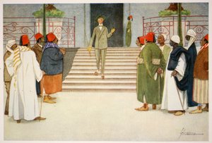 ハゲワシ、「エジプトの光の側」、1908年から 作： Lance Thackeray
